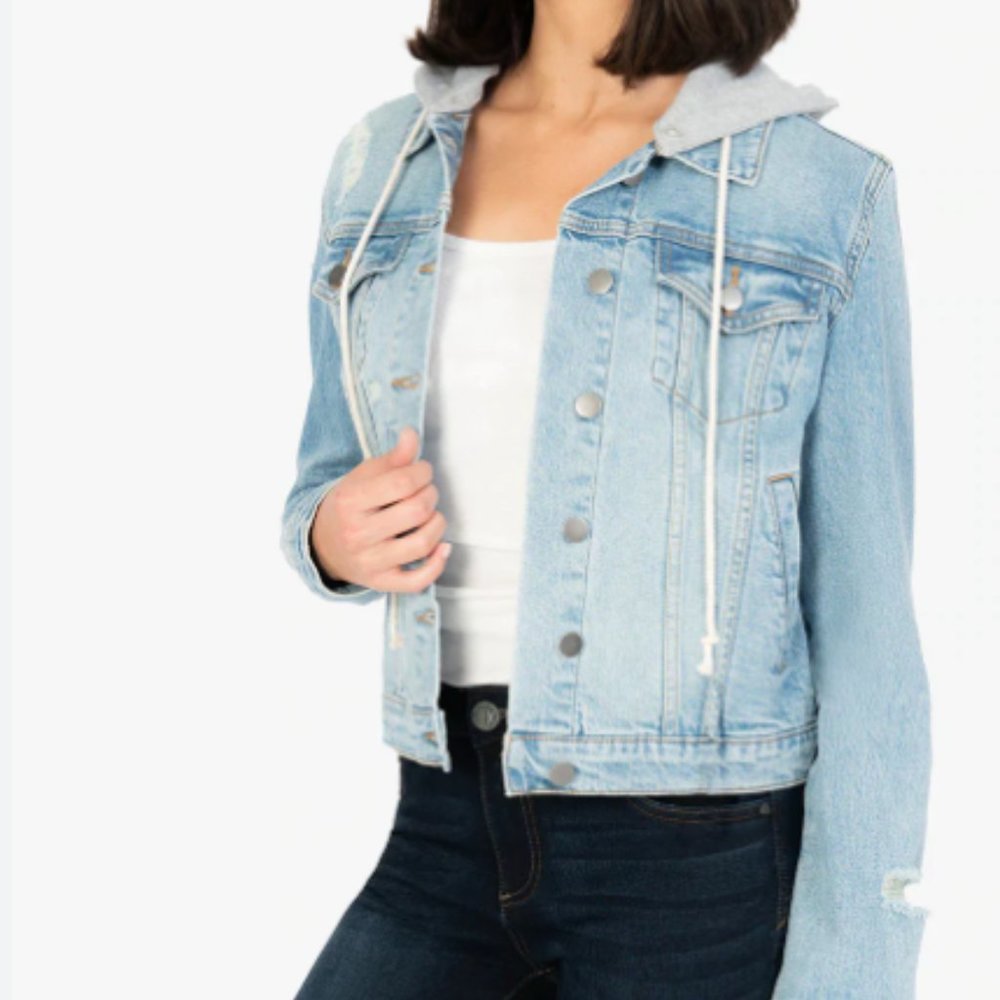 NWT Kut from the Kloth Julia hoodie Jacket